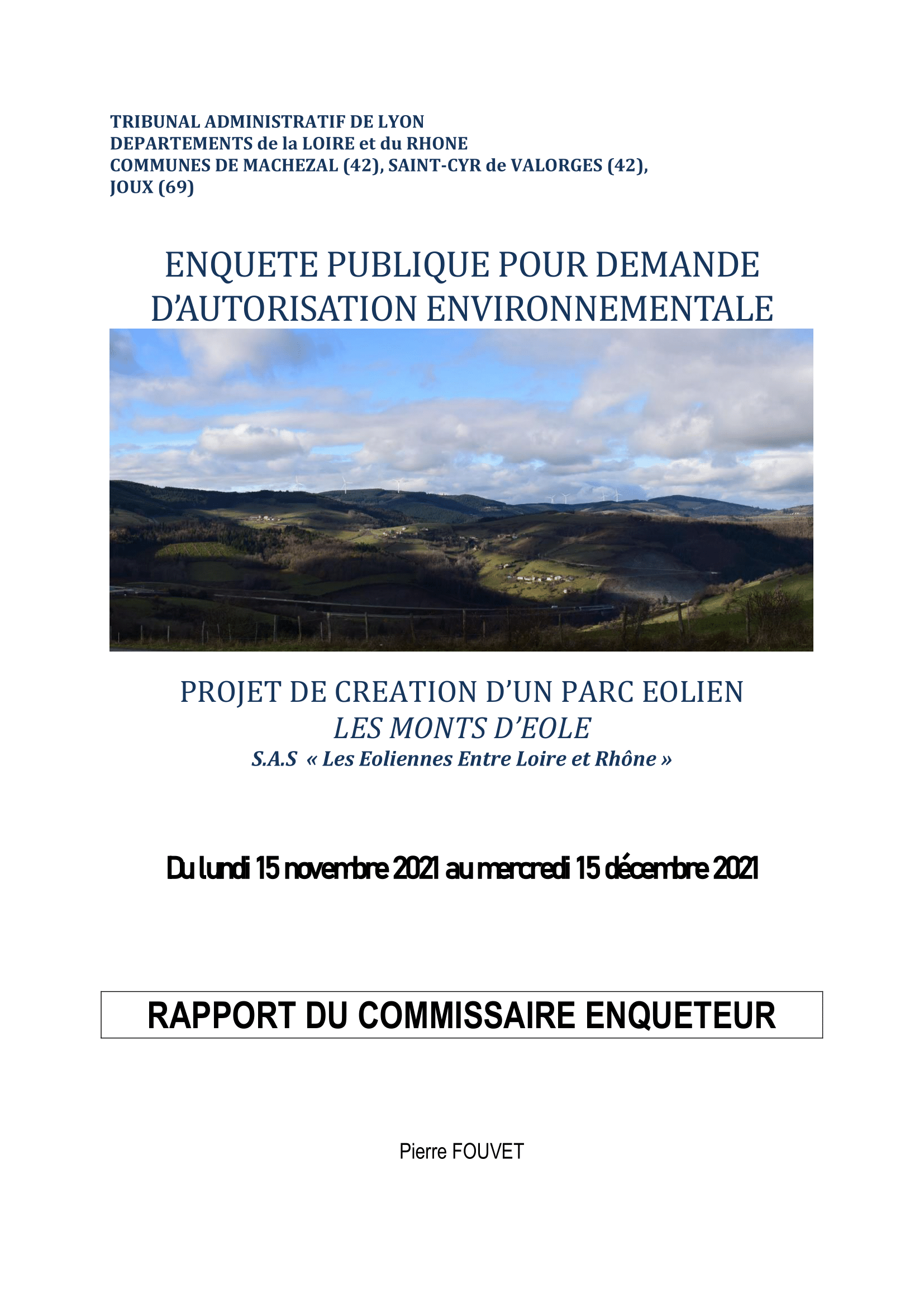Rapport Projet éolien Monts dEole 001